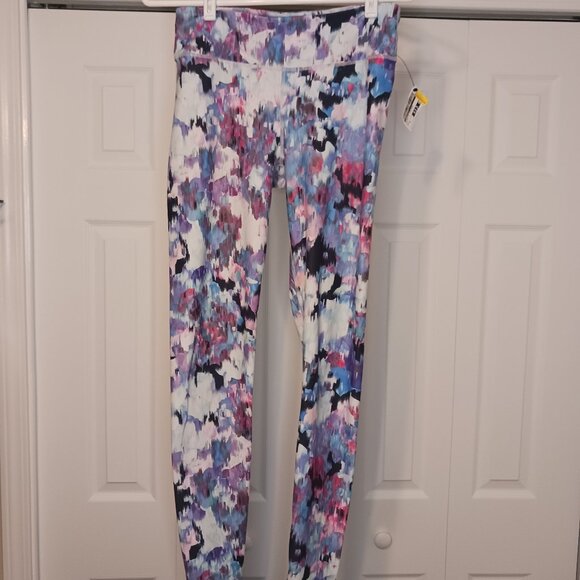 3/$18 - Fabletics Purple/Pink Leggings Size Small - Picture 1 of 6